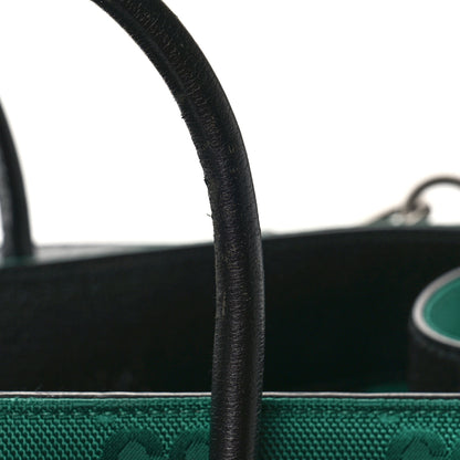 Gucci Econyl Nylon Monogram Large Off The Grid Tote Bag Scrabble Green Black 10 of 11