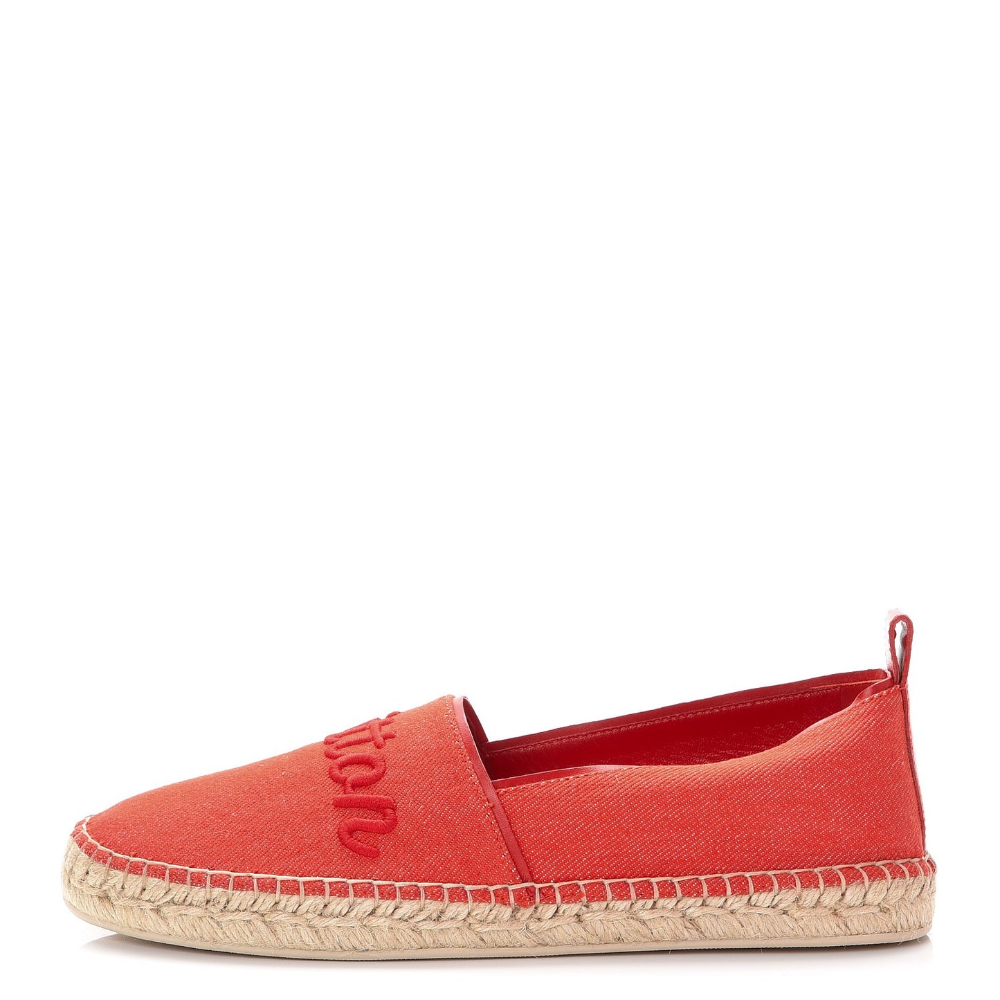 Canvas Waterfall Espadrille 39 Rouge