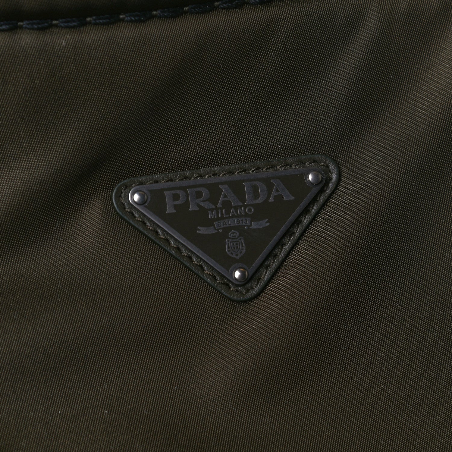 Prada Tessuto Nylon Chain Tote Mimetico 7 of 11