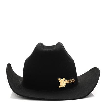 Louis Vuitton Felt LV Lovers Hat M Black 3 of 8