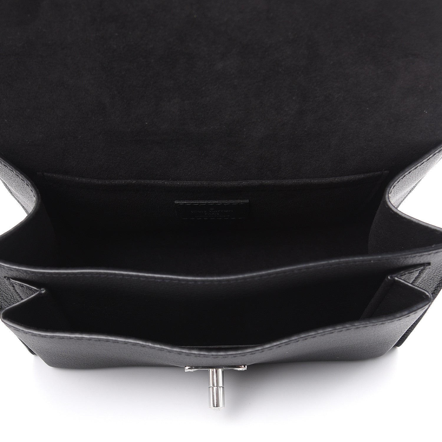 Louis Vuitton Soft Calfskin My Lockme Chain Bag BB Black 5 of 10