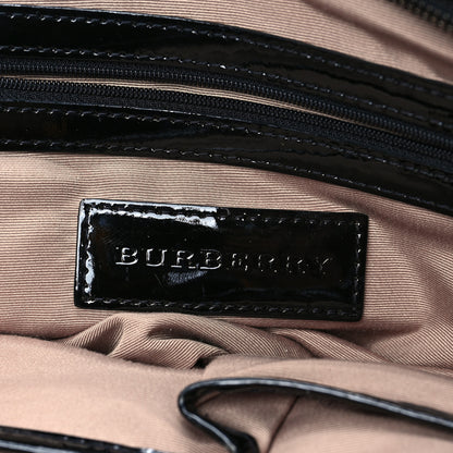 Burberry Supernova Check Small Nickie Tote Black 5 of 8