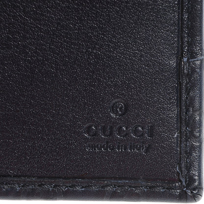 Gucci Microguccissima Trim Bi-Fold Wallet Blue 7 of 8