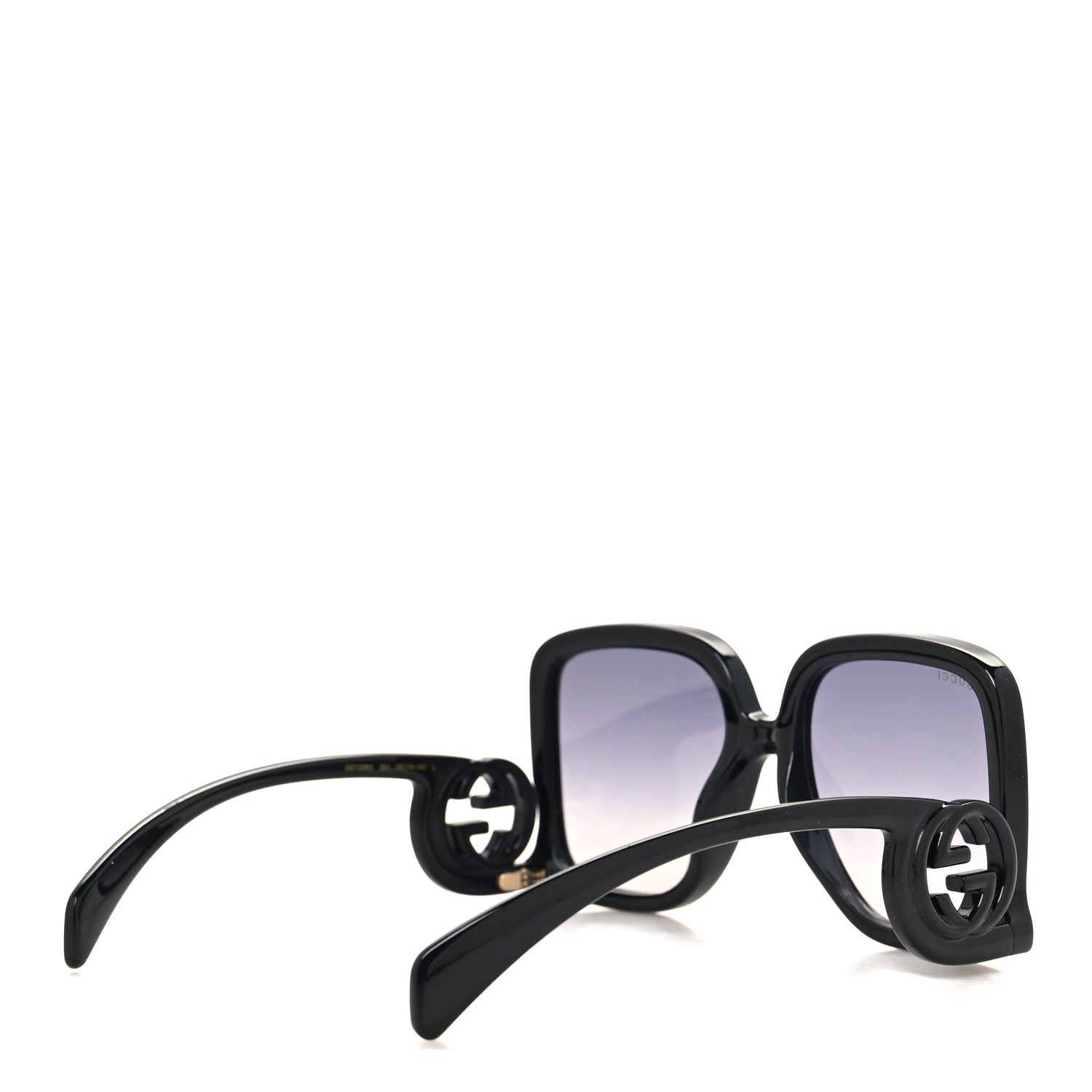 Gucci Acetate Rectangle Frame Sunglasses GG1326S Black 4 of 8