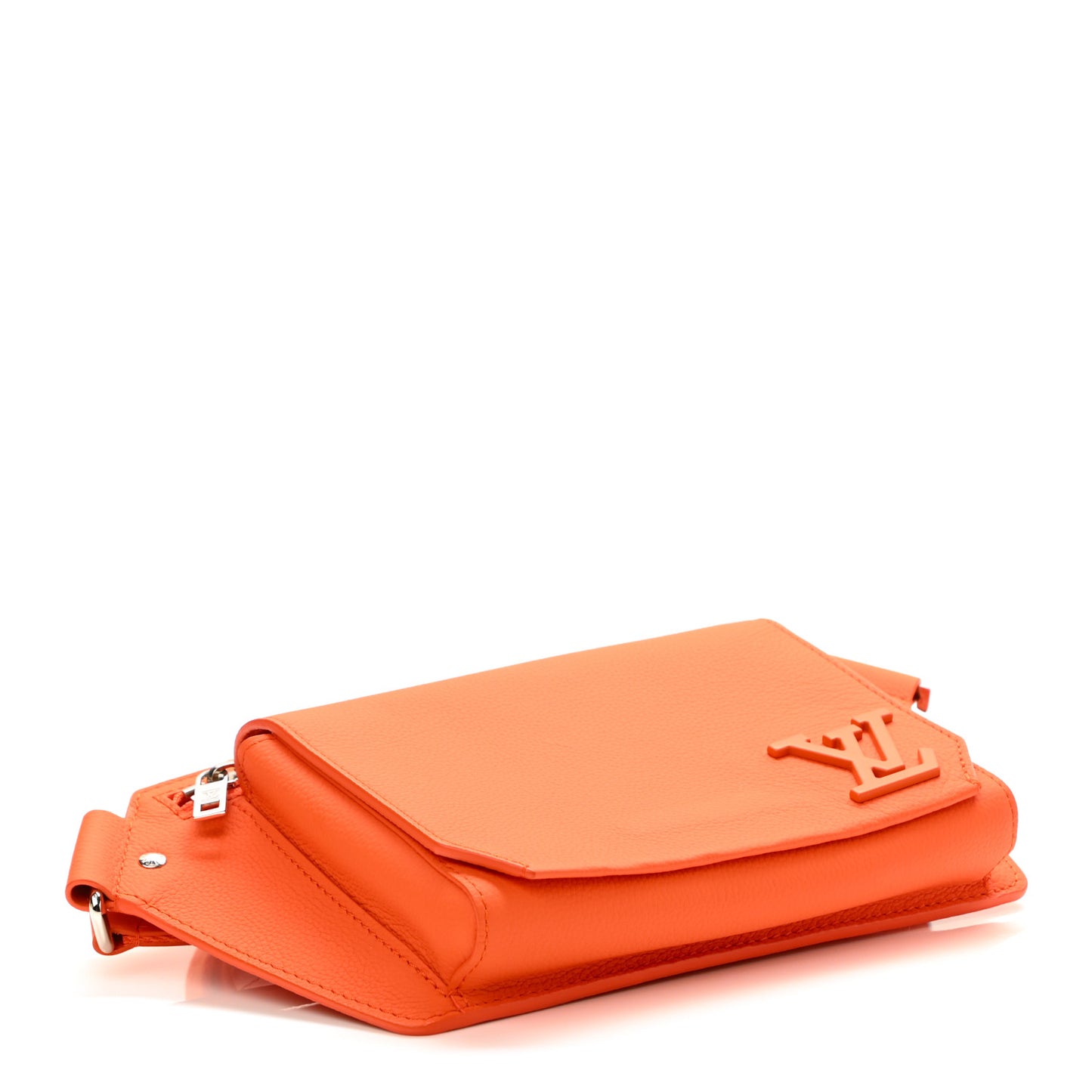 Grained Calfskin Aerogram New Sling Orange