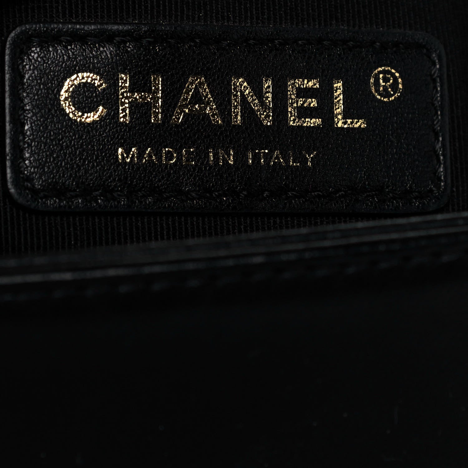 Chanel Lambskin Quilted Medium Boy Flap Black 6 of 12