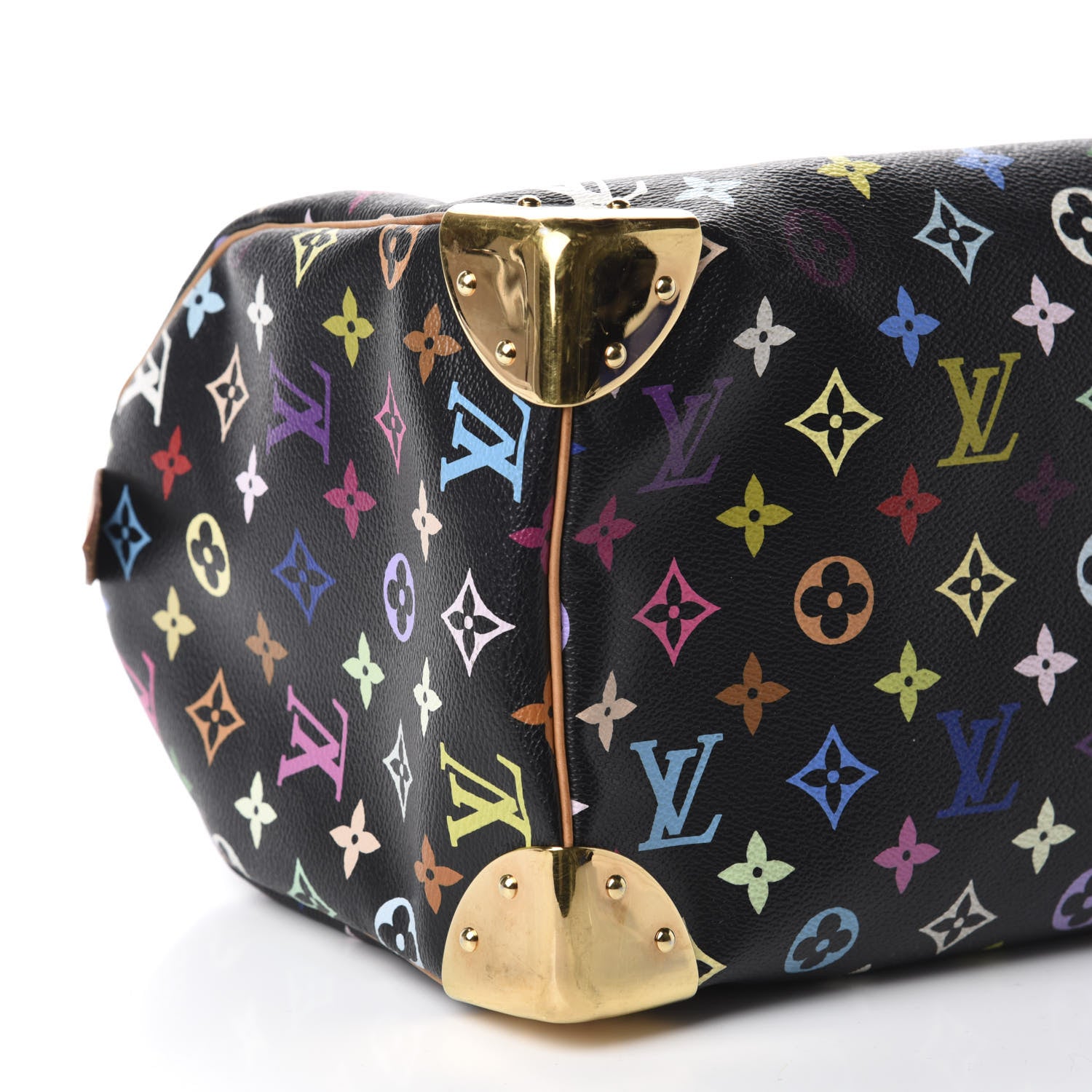 Louis Vuitton Monogram Multicolor Speedy 30 Black 6 of 10