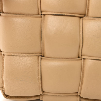 Bottega Veneta Nappa Maxi Intreccio Small Padded Cassette Crossbody Bag Almond 11 of 14