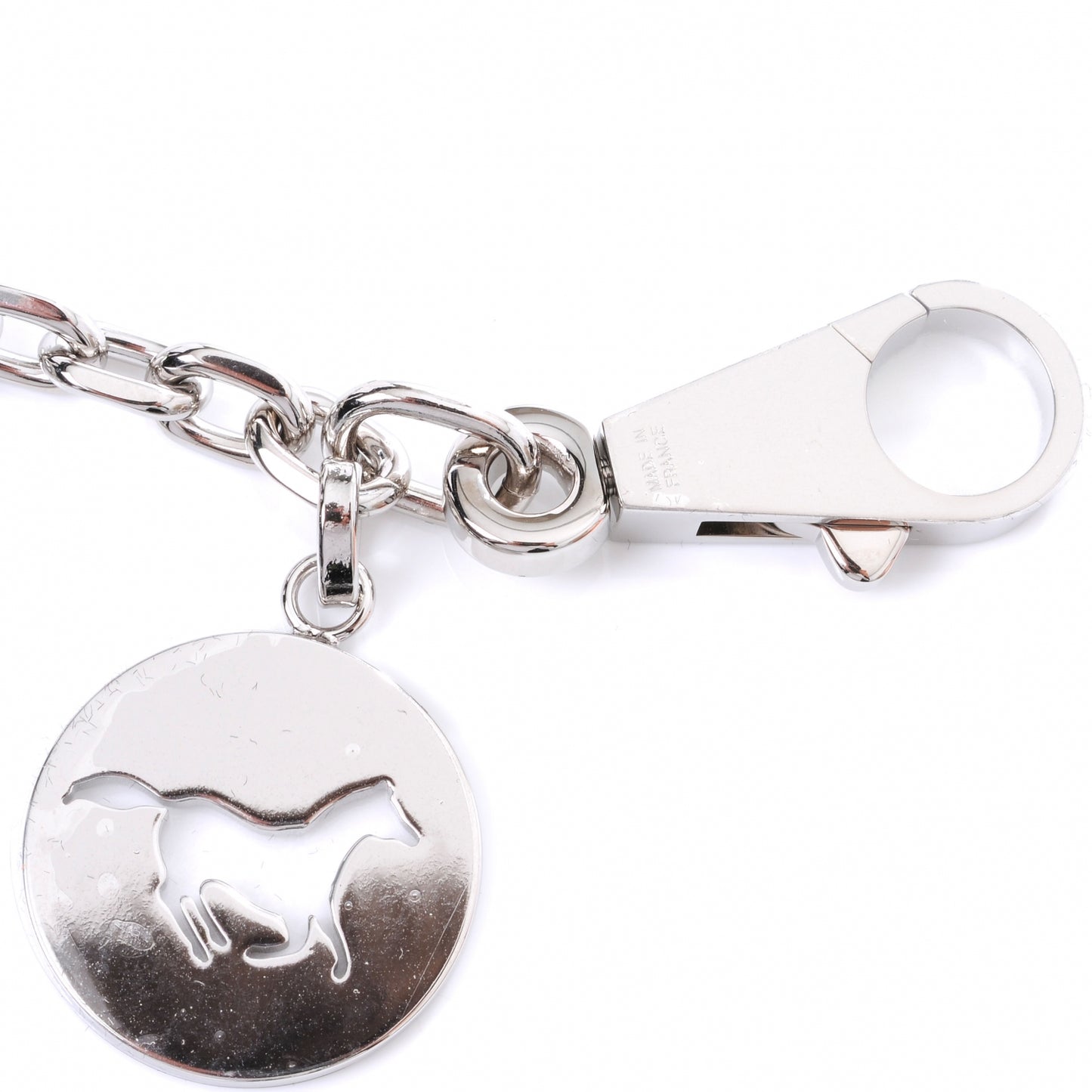 Palladium Breloque Bag Charm Silver