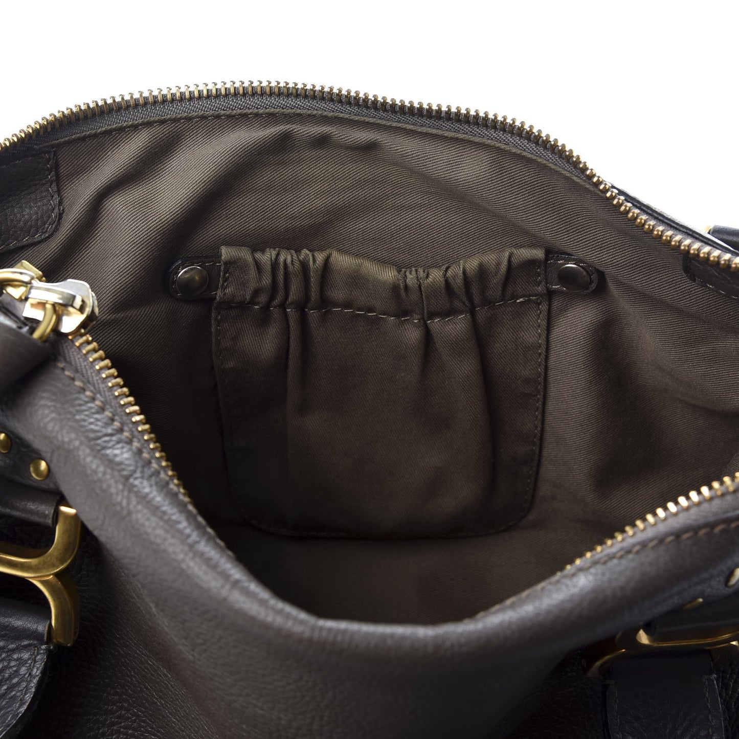 Calfskin Medium Marcie Satchel Ash