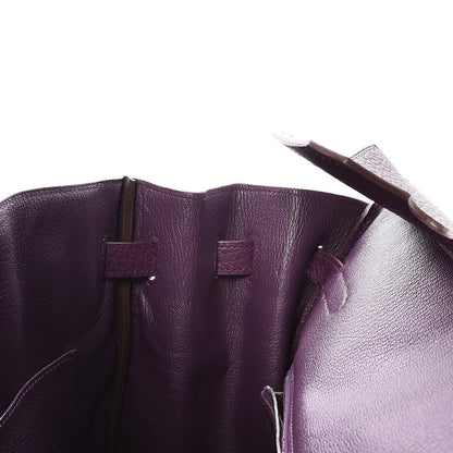 Hermes Fjord Birkin 35 Cassis 26 of 34