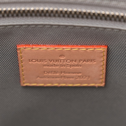 Louis Vuitton Monogram Mirror Sac Plat NM Silver 6 of 10