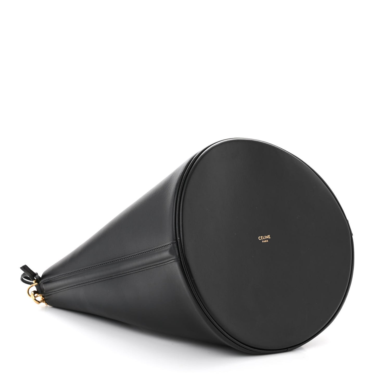 Smooth Calfskin Bucket 16 Bag Black