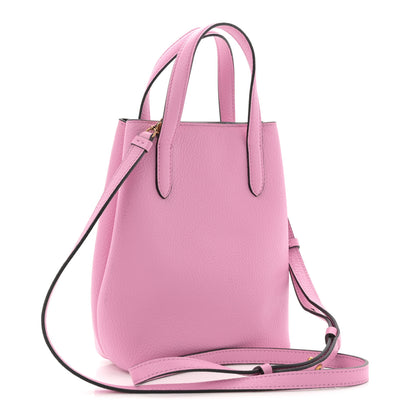 Salvatore Ferragamo Tumbled Calfskin Gancini Mini Bag Pink 3 of 10