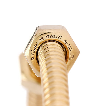 Cartier 18K Yellow Gold Ecrou de Cartier Bracelet 18 3 of 4
