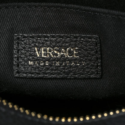 Versace Grainy Calfskin Virtus Small Camera Bag Black 5 of 12