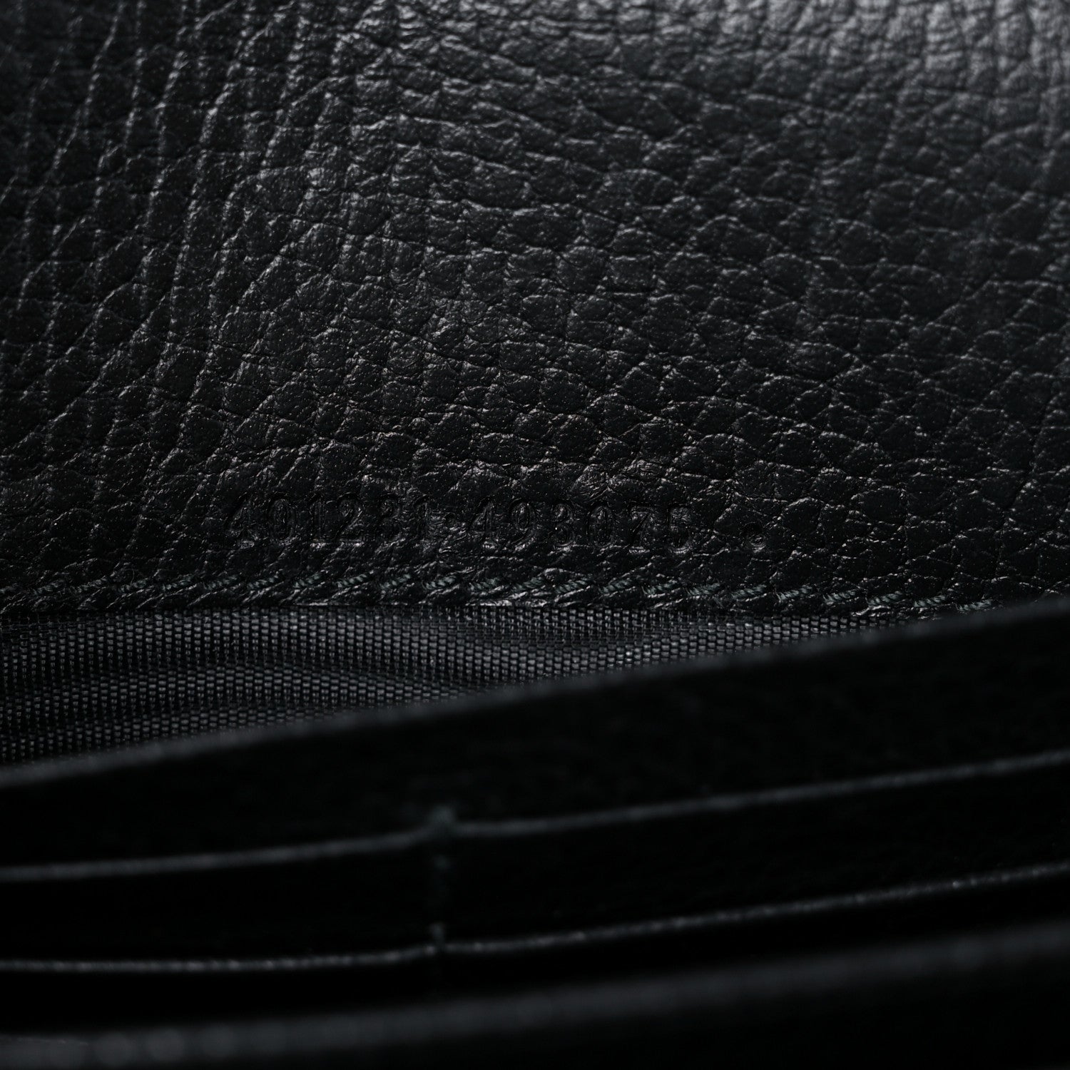 Gucci Calfskin Mini Dionysus Chain Wallet Black 5 of 11