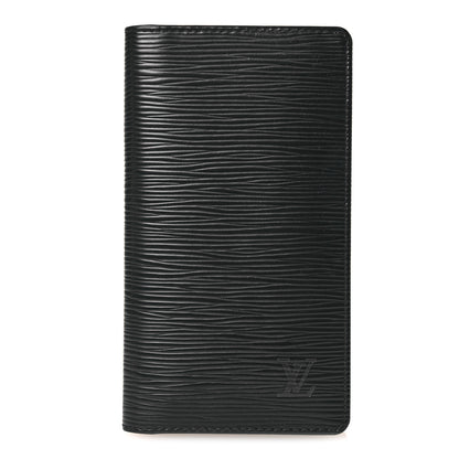 Louis Vuitton Epi Pocket Agenda Cover Black 1 of 9