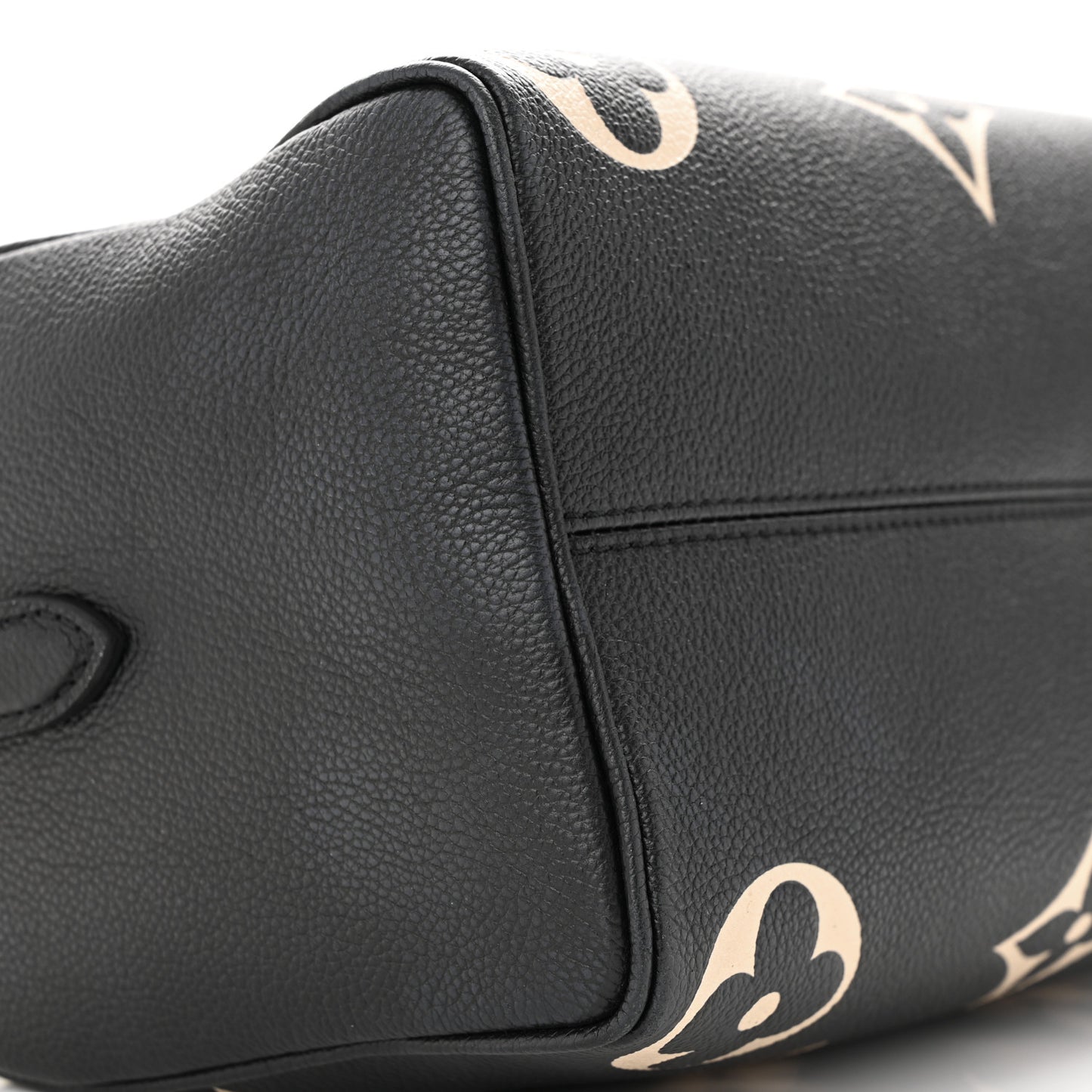 Empreinte Monogram Giant Speedy Bandouliere 25 Black Beige