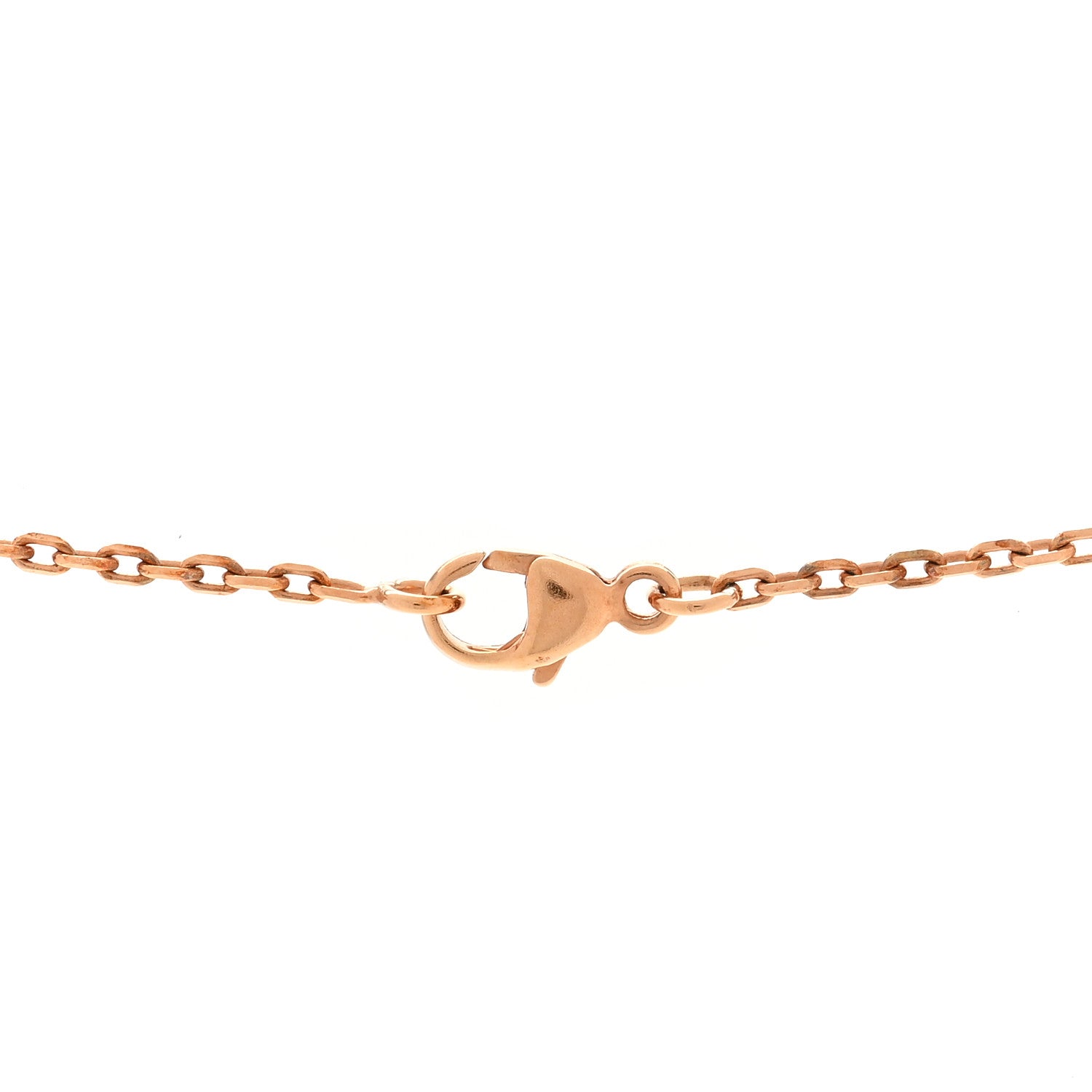 Hermes Lacquered Rose Gold Mini Pop H Pendant Necklace Vert Fizz 4 of 5