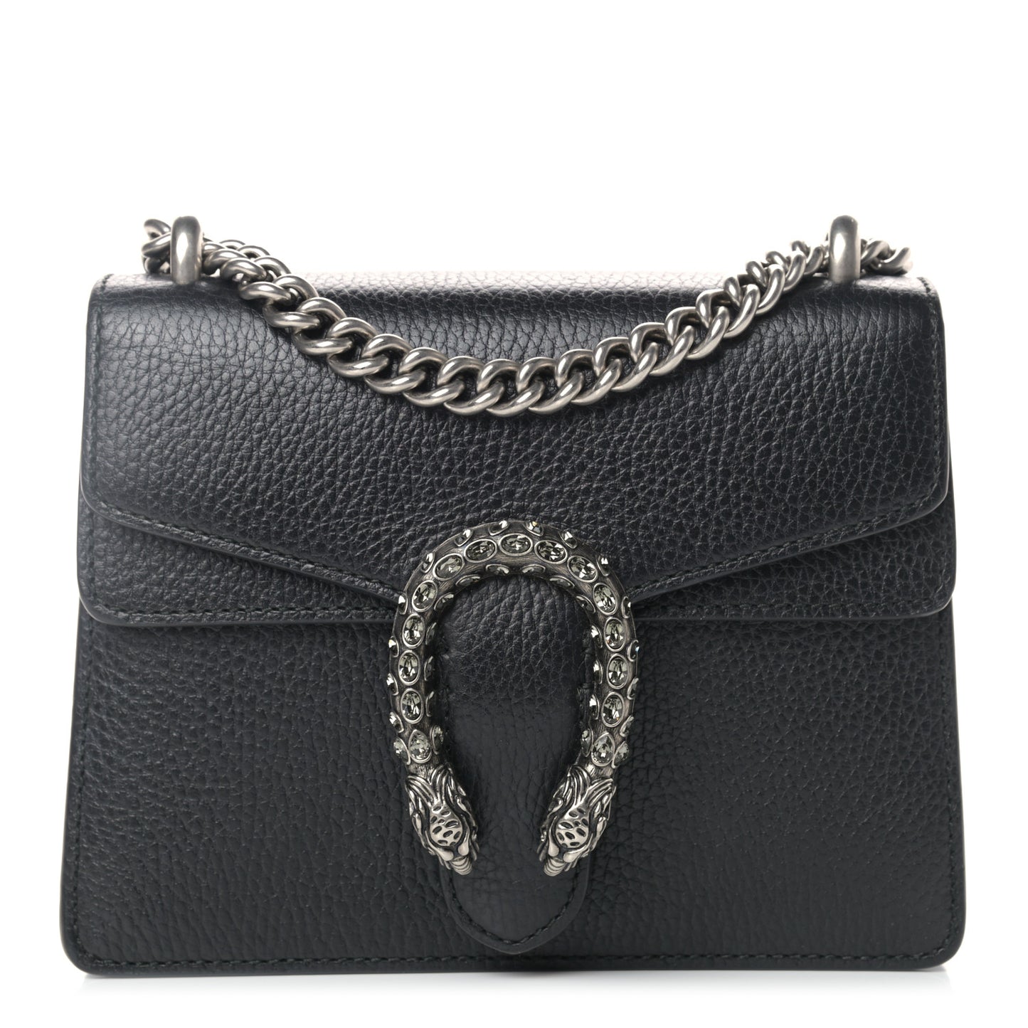 Calfskin Mini Dionysus Shoulder Bag Black