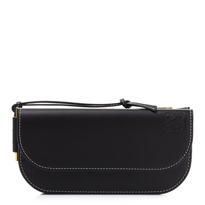 Loewe Smooth Calfskin Gate Continental Wallet Black 1 of 8