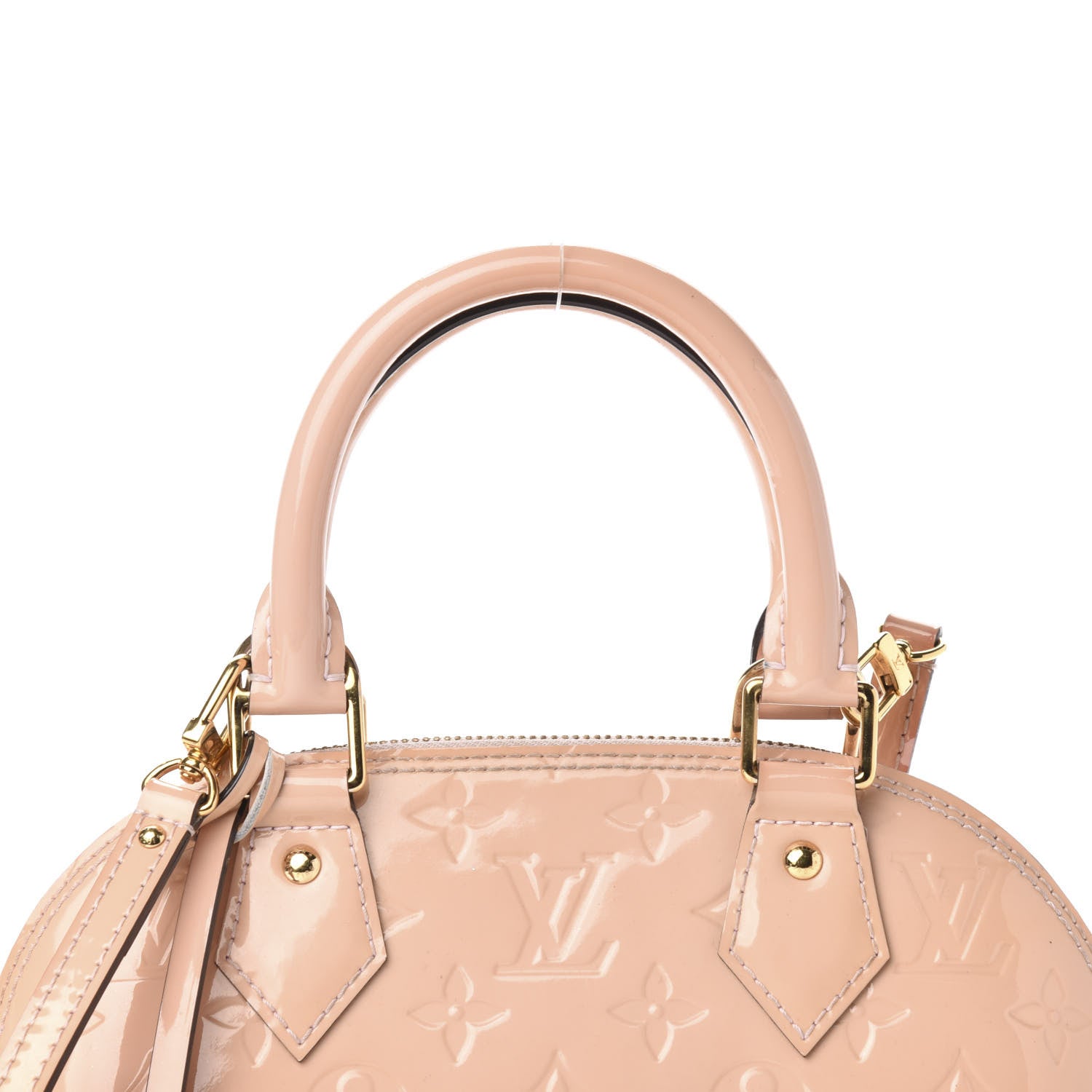 Louis Vuitton Vernis Alma BB Rose Florentin 10 of 10