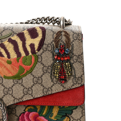 Gucci GG Supreme Monogram Embroidered Medium Dionysus Shoulder Bag Beige Hibiscus 22 of 23
