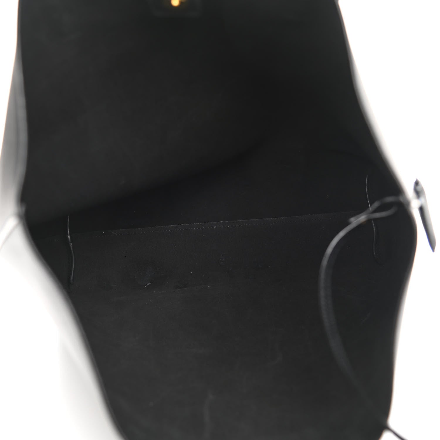 Saint Laurent Calfskin North-South Shopping Tote Black 6 of 12