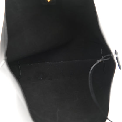 Saint Laurent Calfskin North-South Shopping Tote Black 6 of 12