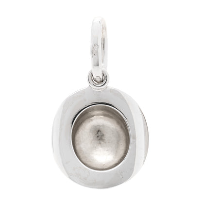 Pomellato 18K White Gold Hat Pendant 3 of 4