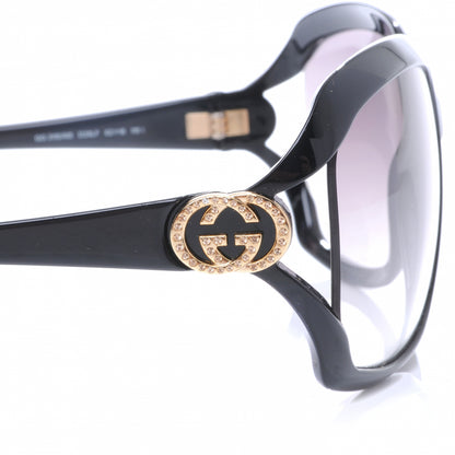 Gucci Crystal GG Sunglasses 3110 Black 4 of 4