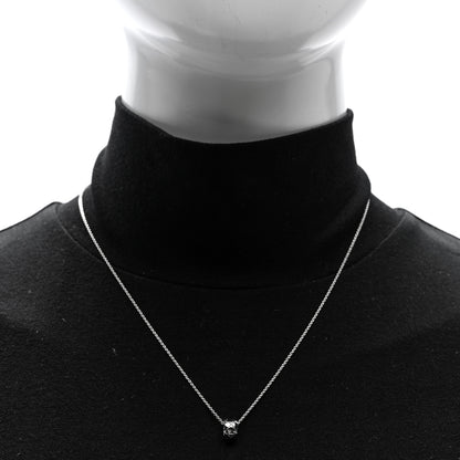 Chanel 18K White Gold Coco Crush Pendant Necklace 2 of 5