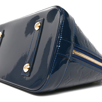 Louis Vuitton Vernis Alma PM Grand Blue 9 of 9