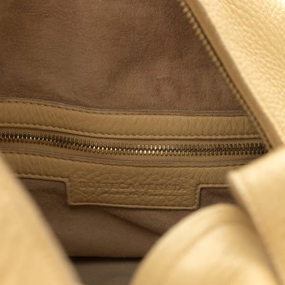 Bottega Veneta Cervo Deerkskin Shoulder Bag Light Yellow 6 of 13