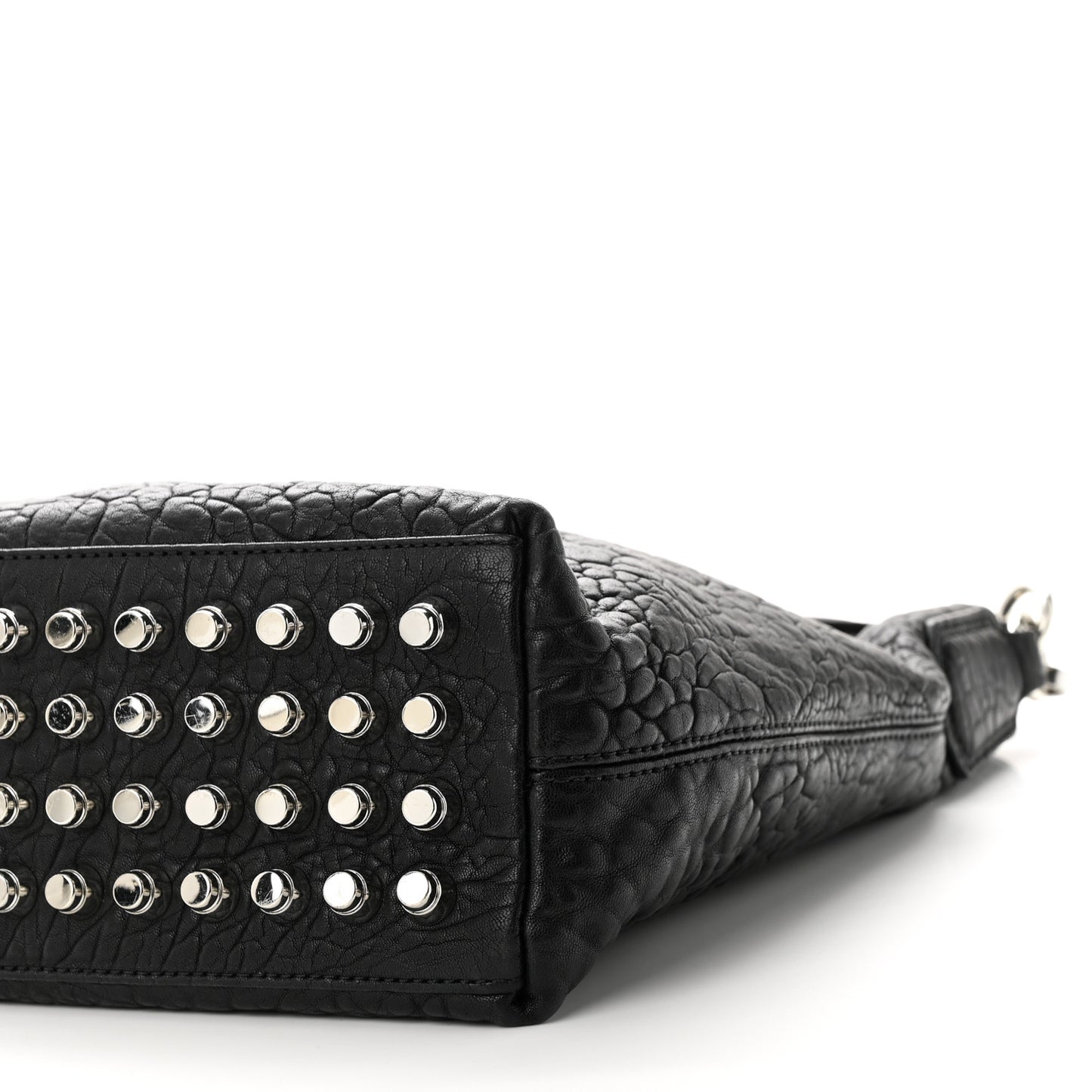 Pebbled Lambskin Darcy Hobo Black