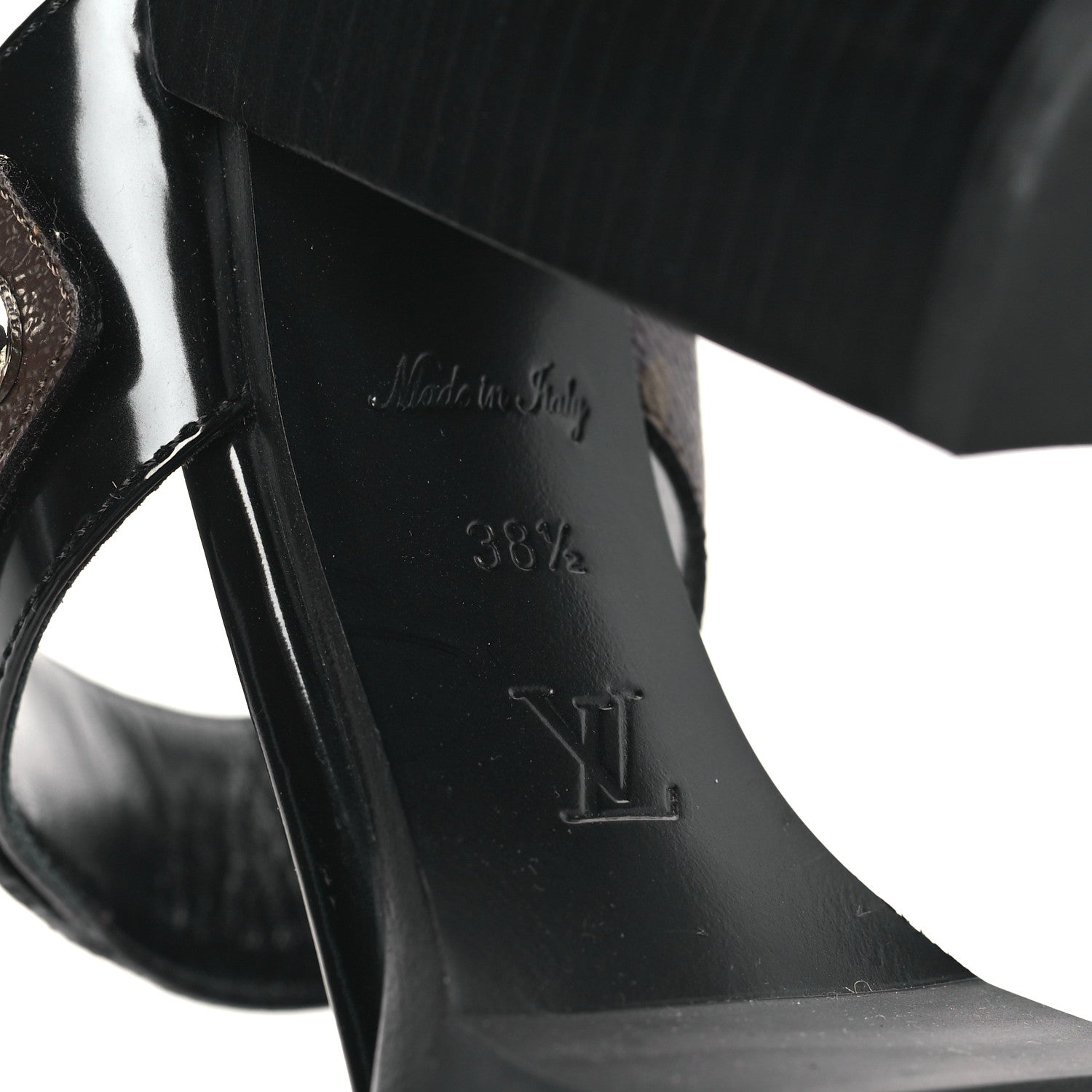 Louis Vuitton Monogram Star Trail Sandals 38.5 Black 6 of 8