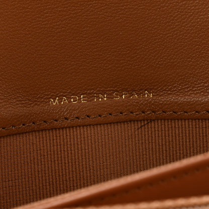 Chanel Lambskin Quilted Chanel 19 Flap Wallet Brown 8 of 12