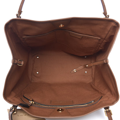 Burberry Horseferry Check Small Canterbury Tote Honey 5 of 9