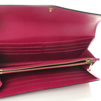 Louis Vuitton Vernis Sarah Wallet NM Rose Indien 5 of 7