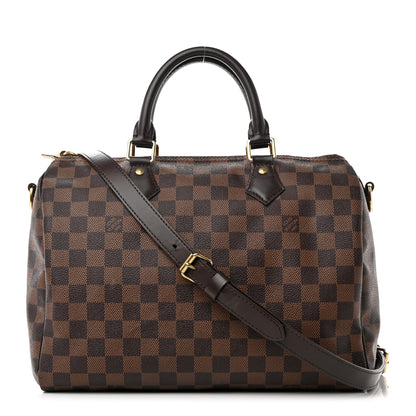 Louis Vuitton Damier Ebene Speedy Bandouliere 30 1 of 20