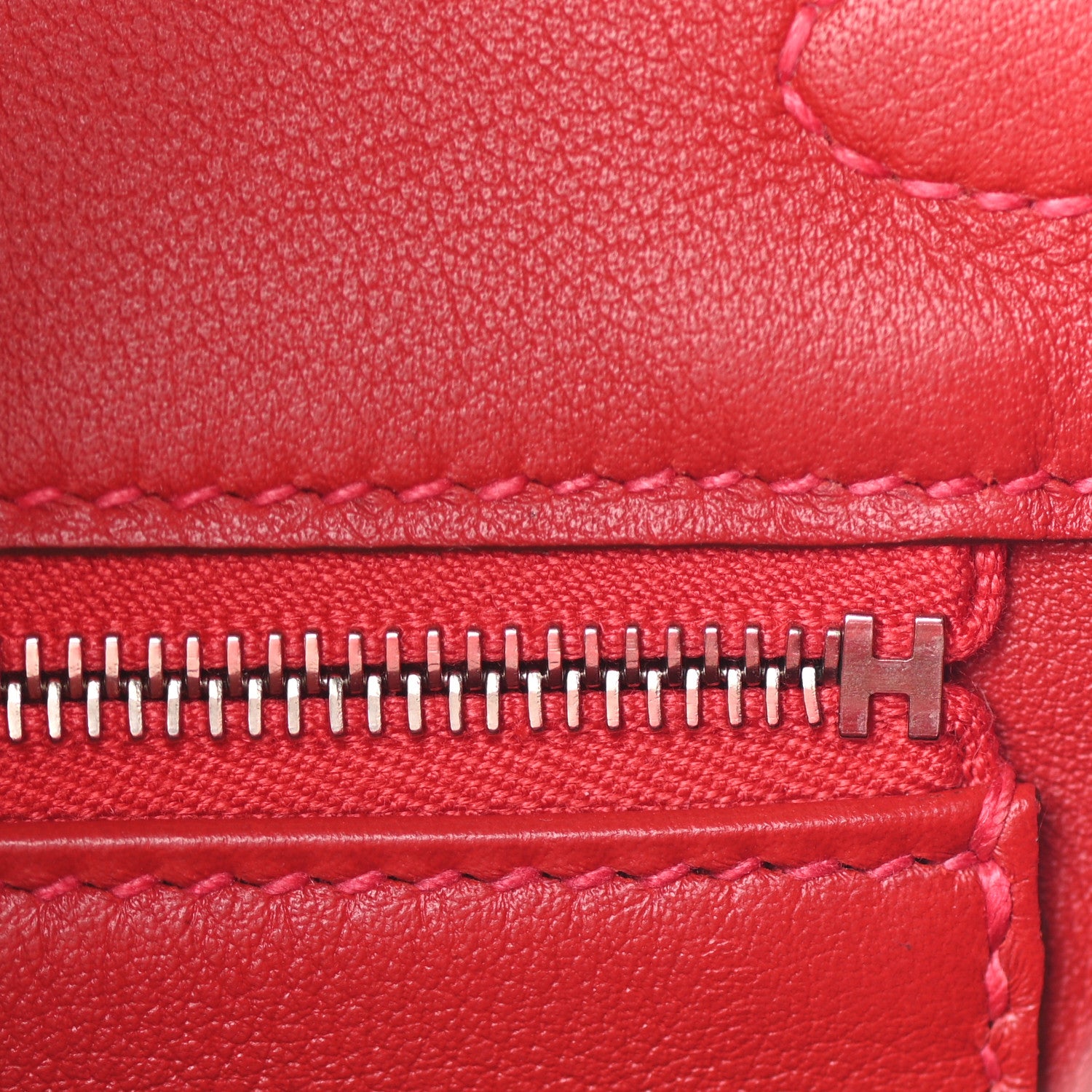 Hermes Swift Birkin 25 Vermillion 22 of 36