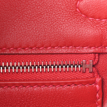 Hermes Swift Birkin 25 Vermillion 22 of 36