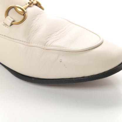 Gucci Lambskin Womens Brixton Horsebit Loafers 36.5 Mystic White 12 of 13