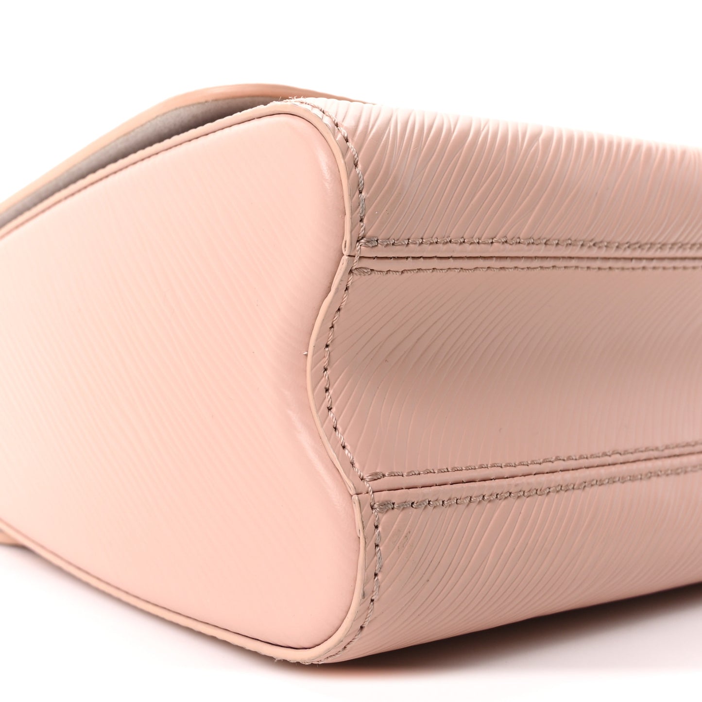Epi Mechanical Flowers Twist Shoulder Bag MM Rose Ballerine