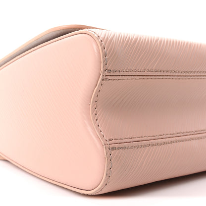Louis Vuitton Epi Mechanical Flowers Twist Shoulder Bag MM Rose Ballerine 8 of 9