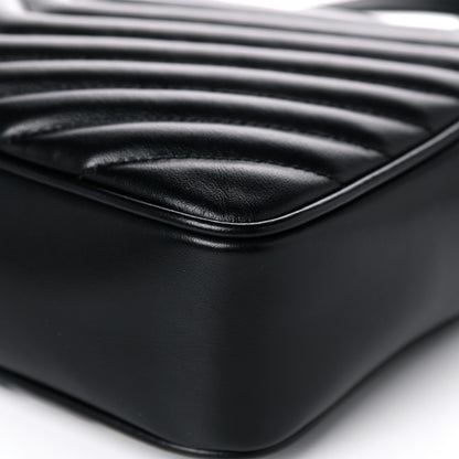 Saint Laurent Calfskin Matelasse Monogram Lou Camera Bag Black 11 of 12