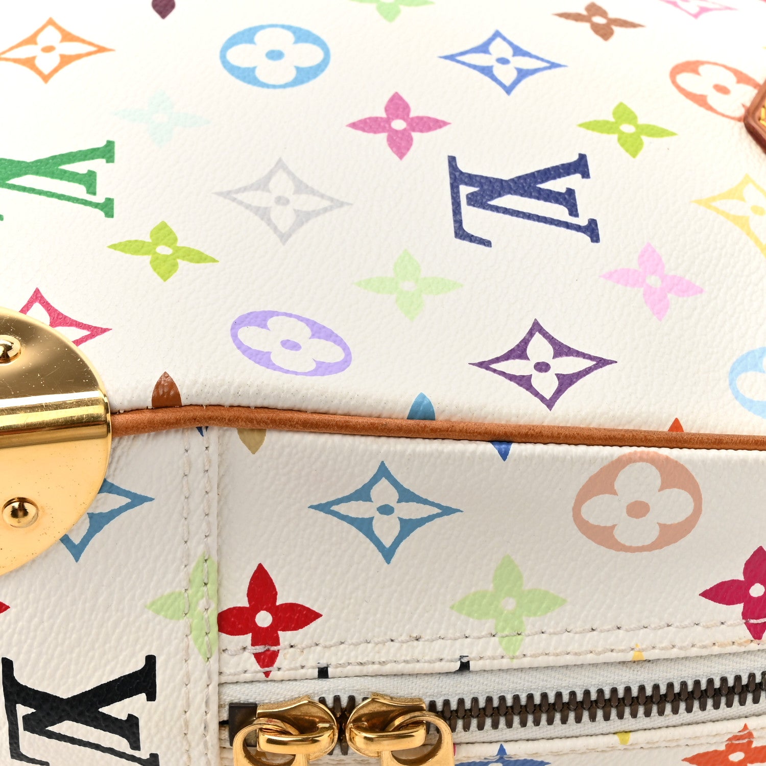 Louis Vuitton Monogram Multicolor Trouville White 15 of 15