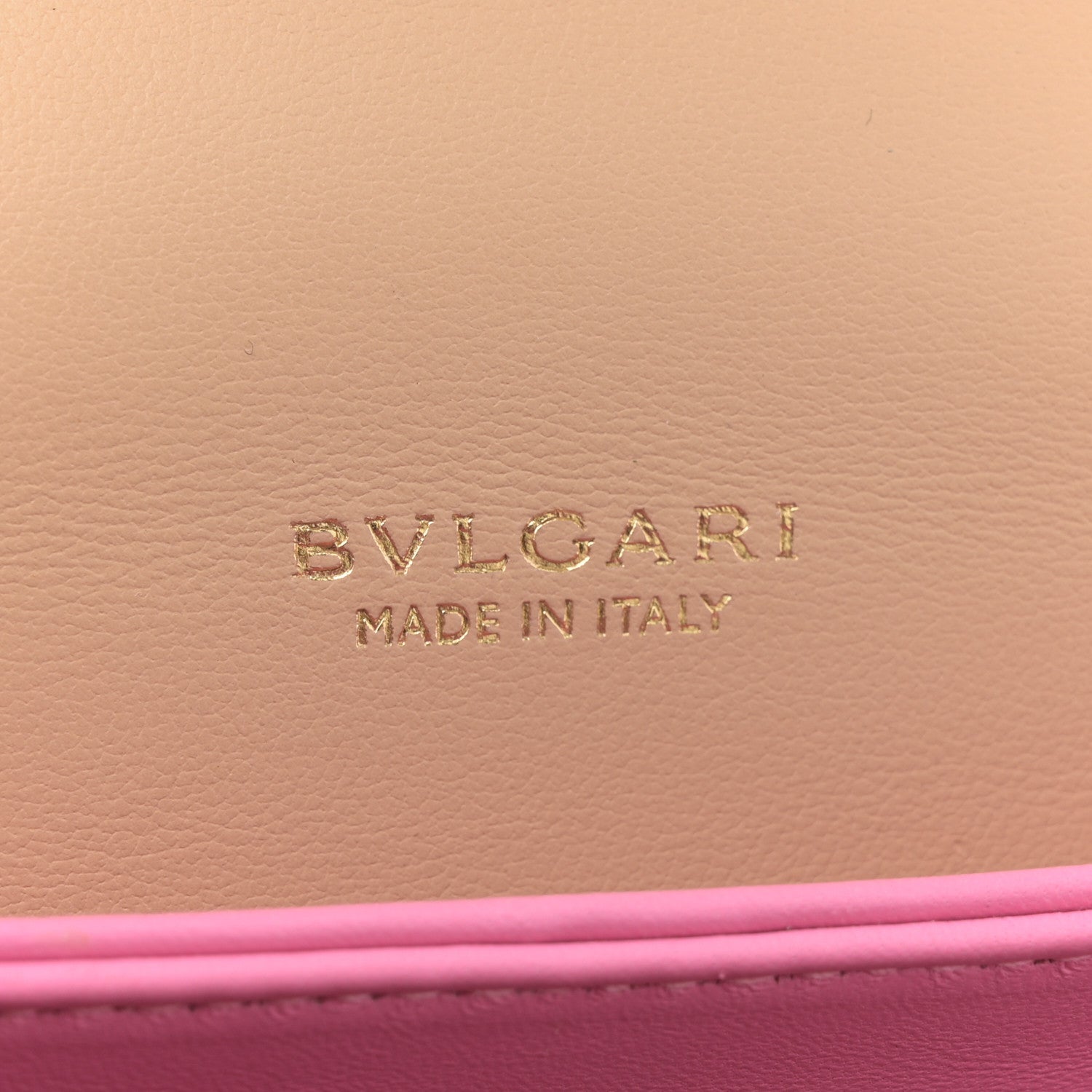 Bulgari Calfskin Serpenti Reverse Top Handle Sahara Amber 6 of 10