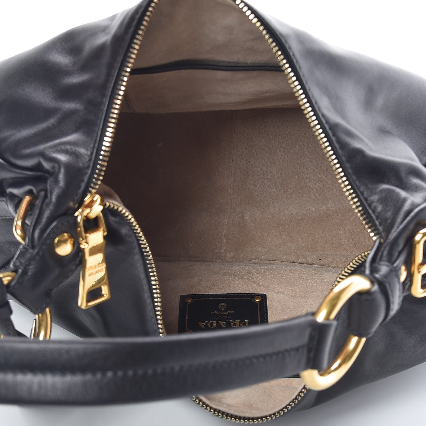 Soft Calfskin Hobo Black